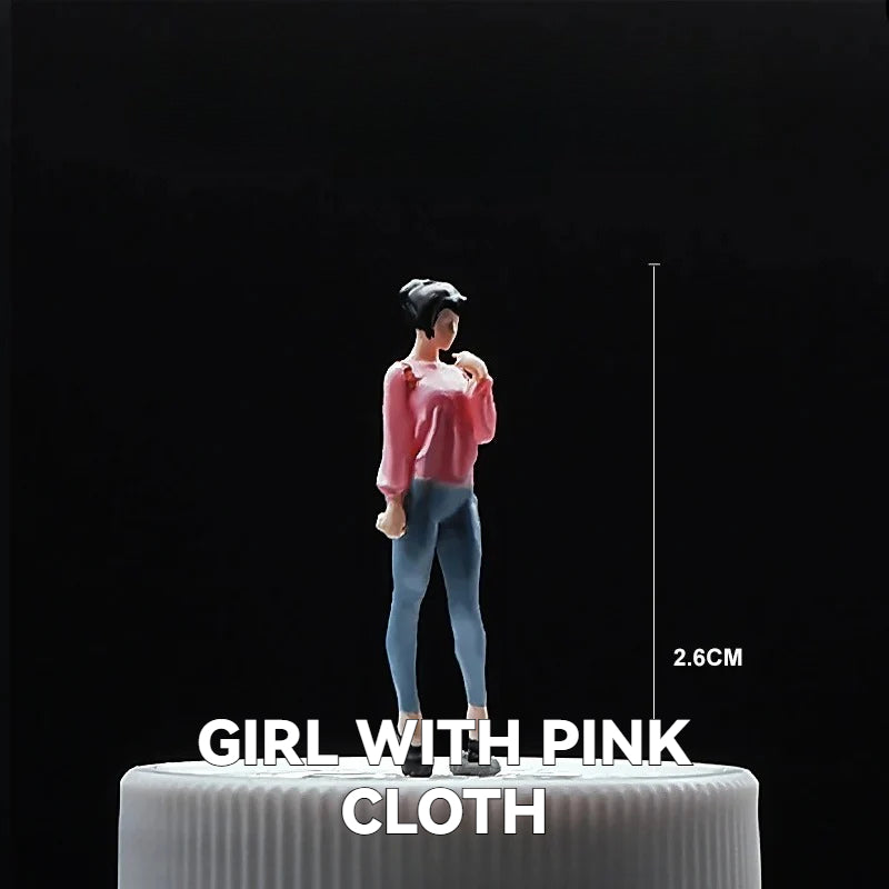 1:64 Female Model丨‌Figure Model Series丨Exquisite Miniature Female Model