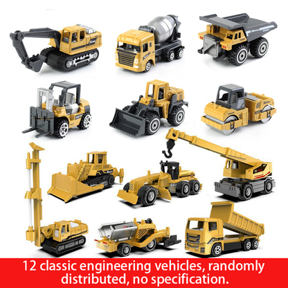 1:64 alloy car model coasting toy metal construction vehicle urban traffic children boy toys