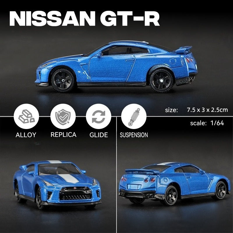 1:64 Nissan GT-R丨‌Car Model Series丨The Most Popular Car Model In 2025