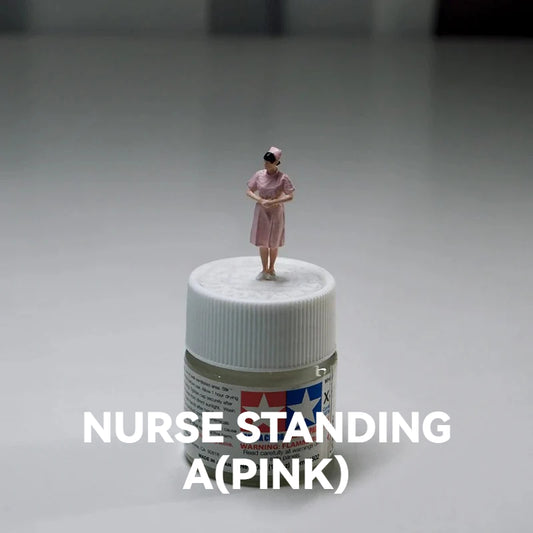 1:64 Nurse-Standing A（pink）丨‌Figure Model Series丨The Most Comprehensive Career Guide
