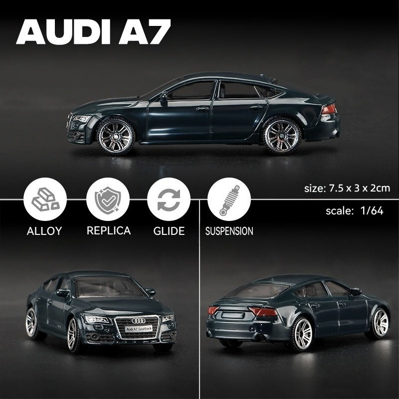1:64 Audi A7丨‌Car Model Series丨The Most Popular Car Model In 2025