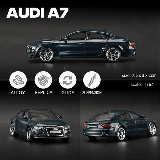 1:64 Audi A7丨‌Car Model Series丨The Most Popular Car Model In 2025