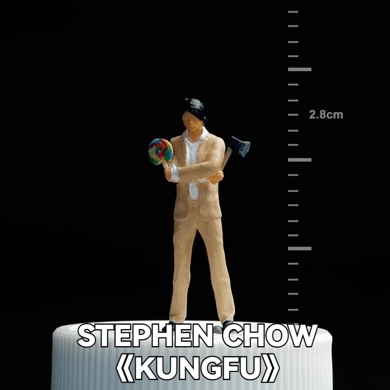 1:64 Axe Gang-《Kungfu》丨‌Figure Model Series丨Exquisite Movie Character Model