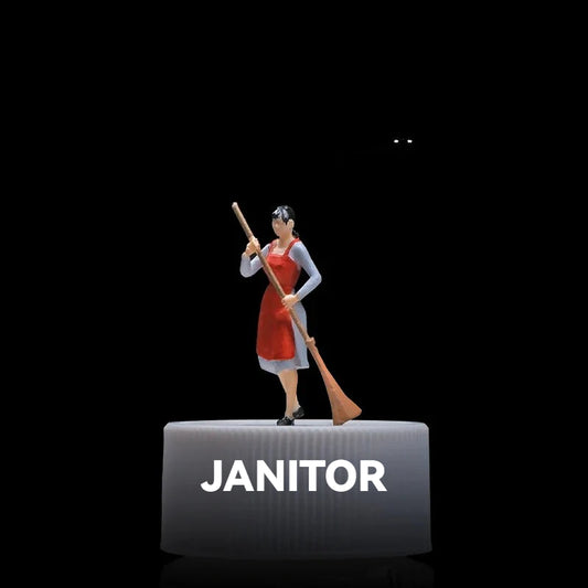 1:64 Janitor丨‌Figure Model Series丨The Most Comprehensive Career Guide