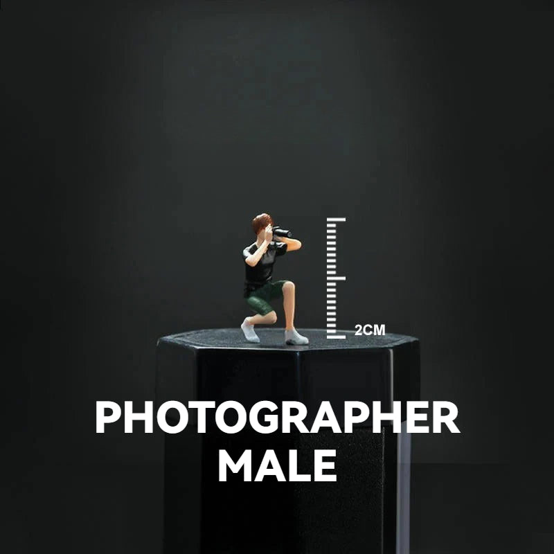1:64 Photographer-Male丨‌Figure Model Series丨The Most Comprehensive Career Guide