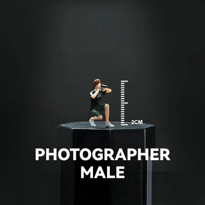 1:64 Photographer-Male丨‌Figure Model Series丨The Most Comprehensive Career Guide