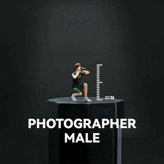 1:64 Photographer-Male丨‌Figure Model Series丨The Most Comprehensive Career Guide