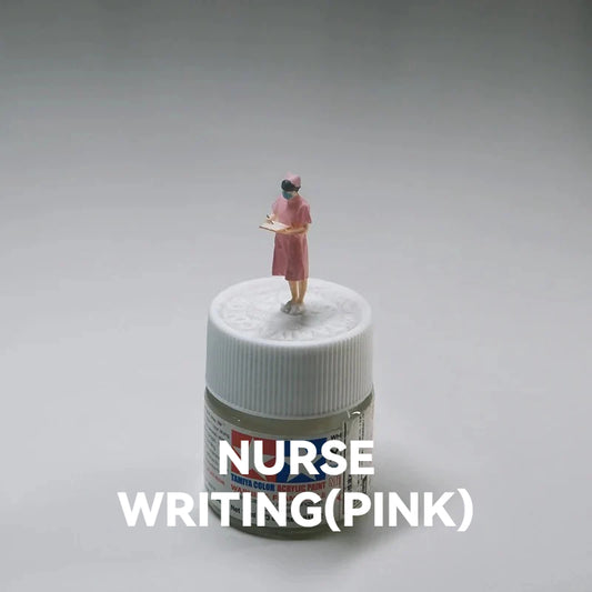 1:64Nurse-writing（pink）丨‌Figure Model Series丨The Most Comprehensive Career Guide