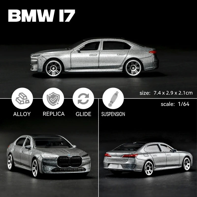 1:64 BMW I7丨‌Car Model Series丨The Most Popular Car Model In 2025
