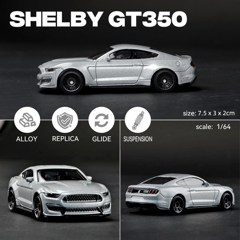 1:64 Mustang Shelby GT350丨‌Car Model Series丨The Most Popular Car Model In 2025
