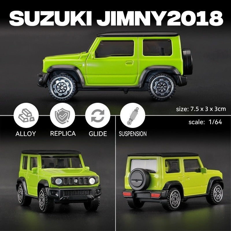 1:64 Suzuki JIMNY2018丨‌Car Model Series丨The Most Popular Car Model In 2025
