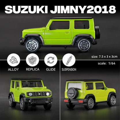 1:64 Suzuki JIMNY2018丨‌Car Model Series丨The Most Popular Car Model In 2025