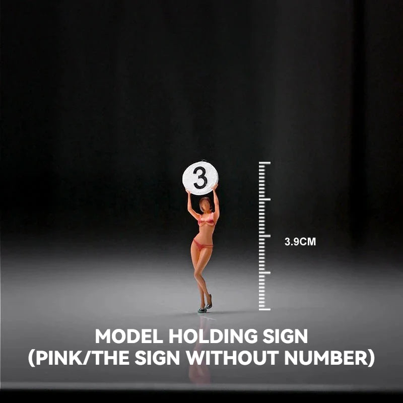 1:64 Lingerie Model（black）丨‌Figure Model Series丨Exquisite Miniature Lady Model