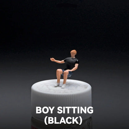 1:64 Man With Brown Cloth丨‌Figure Model Series丨Exquisite Miniature Male Model