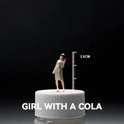 1:64 Female Model丨‌Figure Model Series丨Exquisite Miniature Female Model