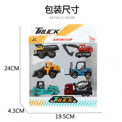 1:64 alloy car model coasting toy metal construction vehicle urban traffic children boy toys