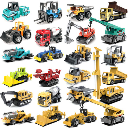 1:64 alloy car model coasting toy metal construction vehicle urban traffic children boy toys