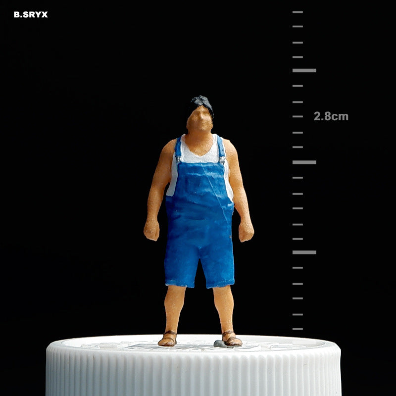 MINIATURE PERSON MODEL, trendy new collection 1/64