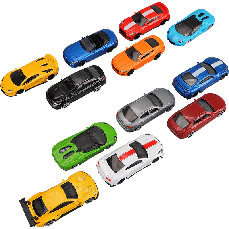 Cross-border 1:64 Rambo Toyota alloy car model simulation mini miniature car toy ornament boy delivery