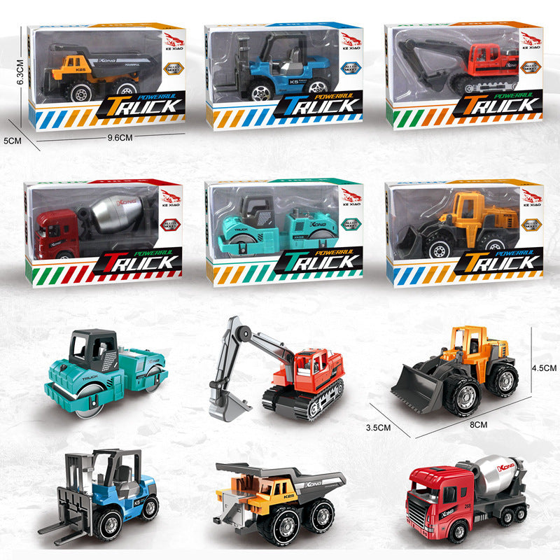 1:64 alloy car model coasting toy metal construction vehicle urban traffic children boy toys