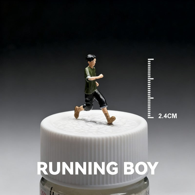 1:64 Man With Brown Cloth丨‌Figure Model Series丨Exquisite Miniature Male Model