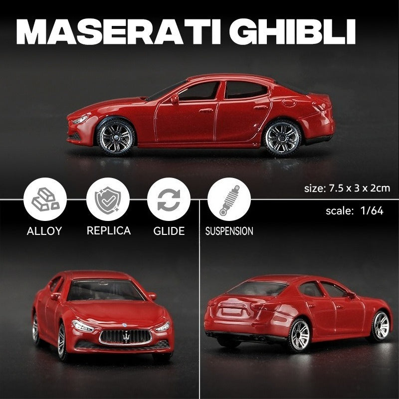 1:64 Maserati GHIBLI丨‌Car Model Series丨The Most Popular Car Model In 2025