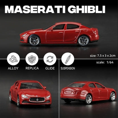 1:64 Maserati GHIBLI丨‌Car Model Series丨The Most Popular Car Model In 2025
