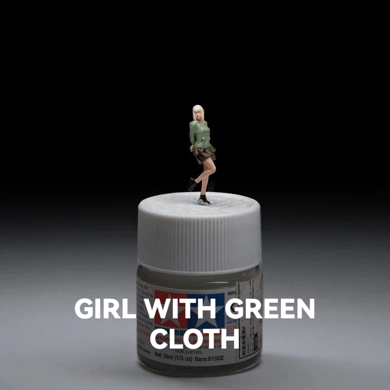 1:64 Female Model丨‌Figure Model Series丨Exquisite Miniature Female Model