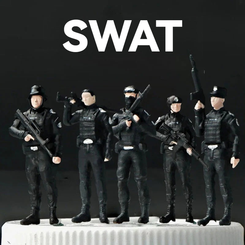 1:64 SWAT丨‌Figure Model Series丨The Most Comprehensive Career Guide