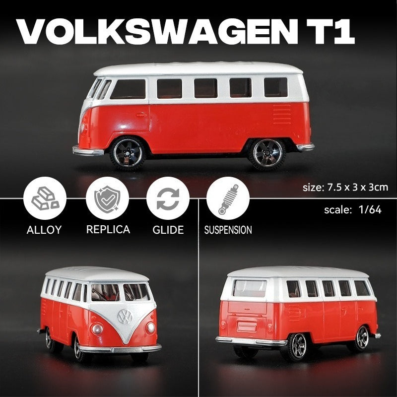 1:64 Volkswagen T1丨‌Car Model Series丨The Most Popular Car Model In 2025