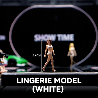 1:64 Lingerie Model（black）丨‌Figure Model Series丨Exquisite Miniature Lady Model