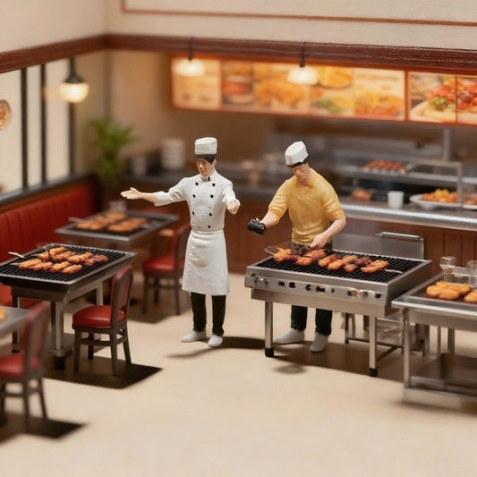 1:64 Chef-Barbecue丨‌Figure Model Series丨The Most Comprehensive Career Guide