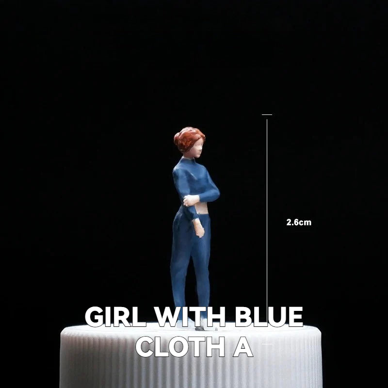 1:64 Female Model丨‌Figure Model Series丨Exquisite Miniature Female Model