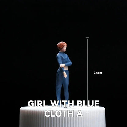 1:64 Female Model丨‌Figure Model Series丨Exquisite Miniature Female Model