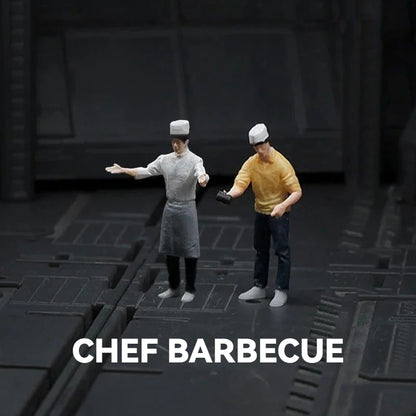1:64 Chef-Barbecue丨‌Figure Model Series丨The Most Comprehensive Career Guide