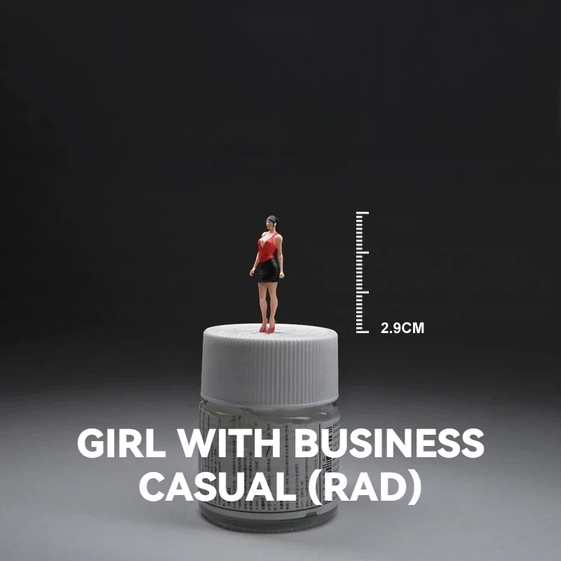 1:64 Female Model丨‌Figure Model Series丨Exquisite Miniature Female Model