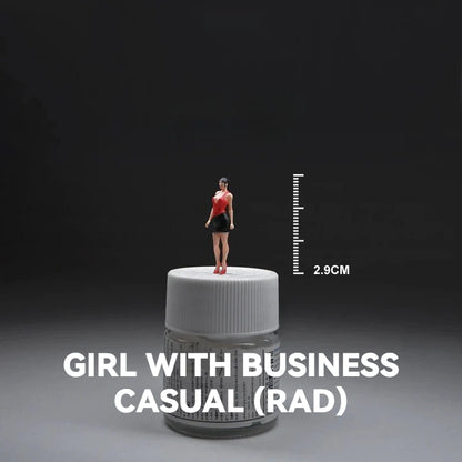 1:64 Female Model丨‌Figure Model Series丨Exquisite Miniature Female Model