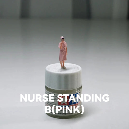 1:64Nurse-Standing B（pink）丨‌Figure Model Series丨The Most Comprehensive Career Guide