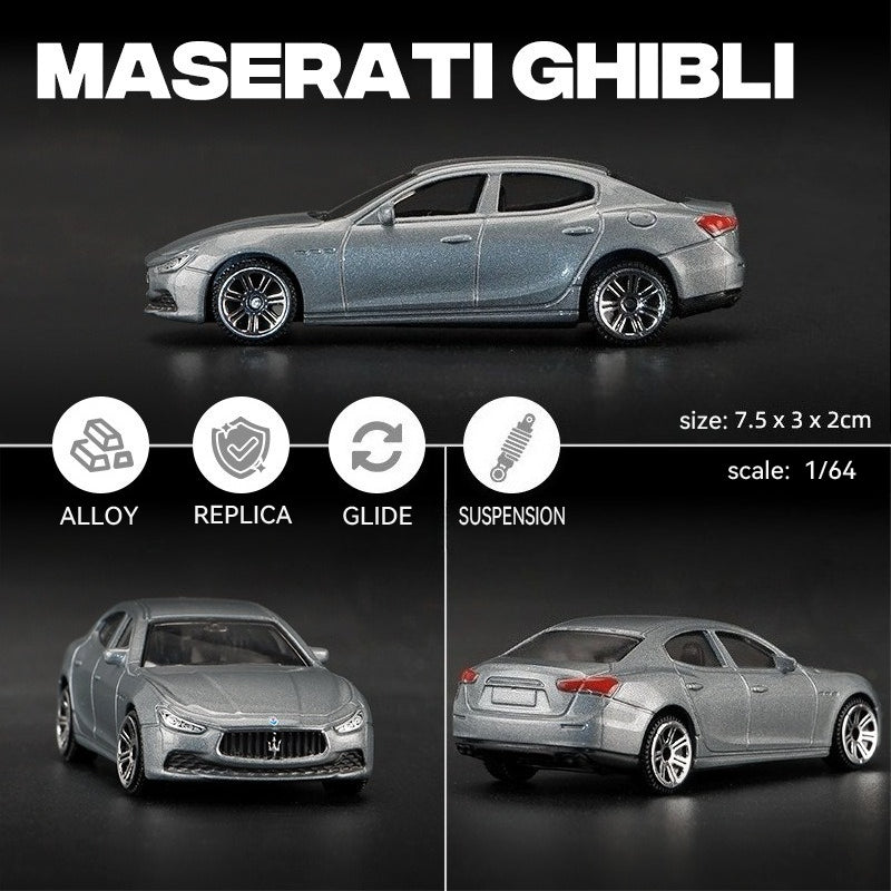 1:64 Maserati GHIBLI丨‌Car Model Series丨The Most Popular Car Model In 2025