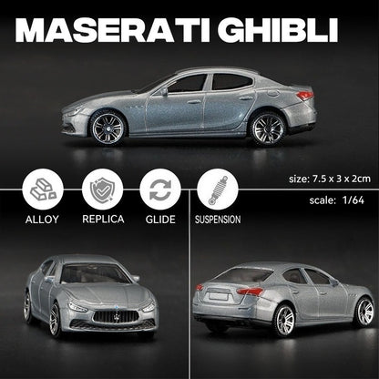 1:64 Maserati GHIBLI丨‌Car Model Series丨The Most Popular Car Model In 2025