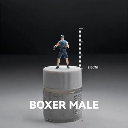 1:64 Athlete丨‌Figure Model Series丨Exquisite Miniature Athlete Model