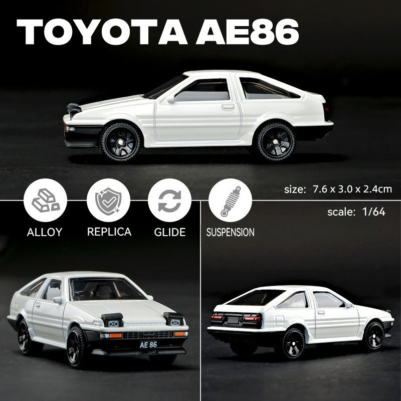1:64 Toyota AE86 H2丨‌Car Model Series丨The Most Popular Car Model In 2025